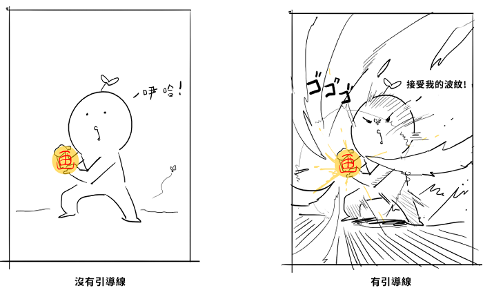 引導線示意圖